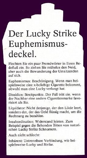 Mit einem Klick geht es wieder zurück!